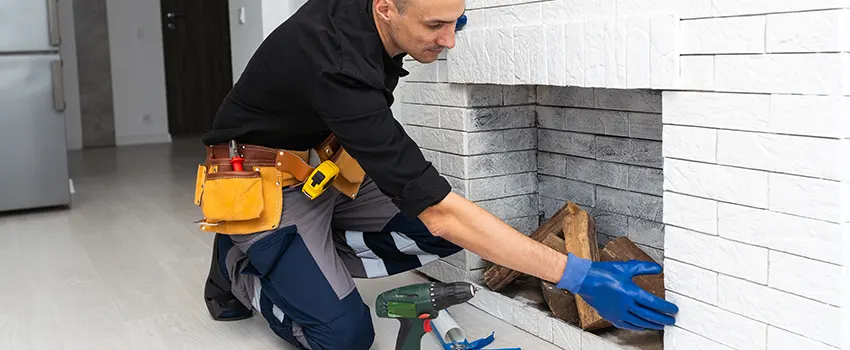 Fireplace Damaged Damper Frame Repair Services in Liberty, Missouri